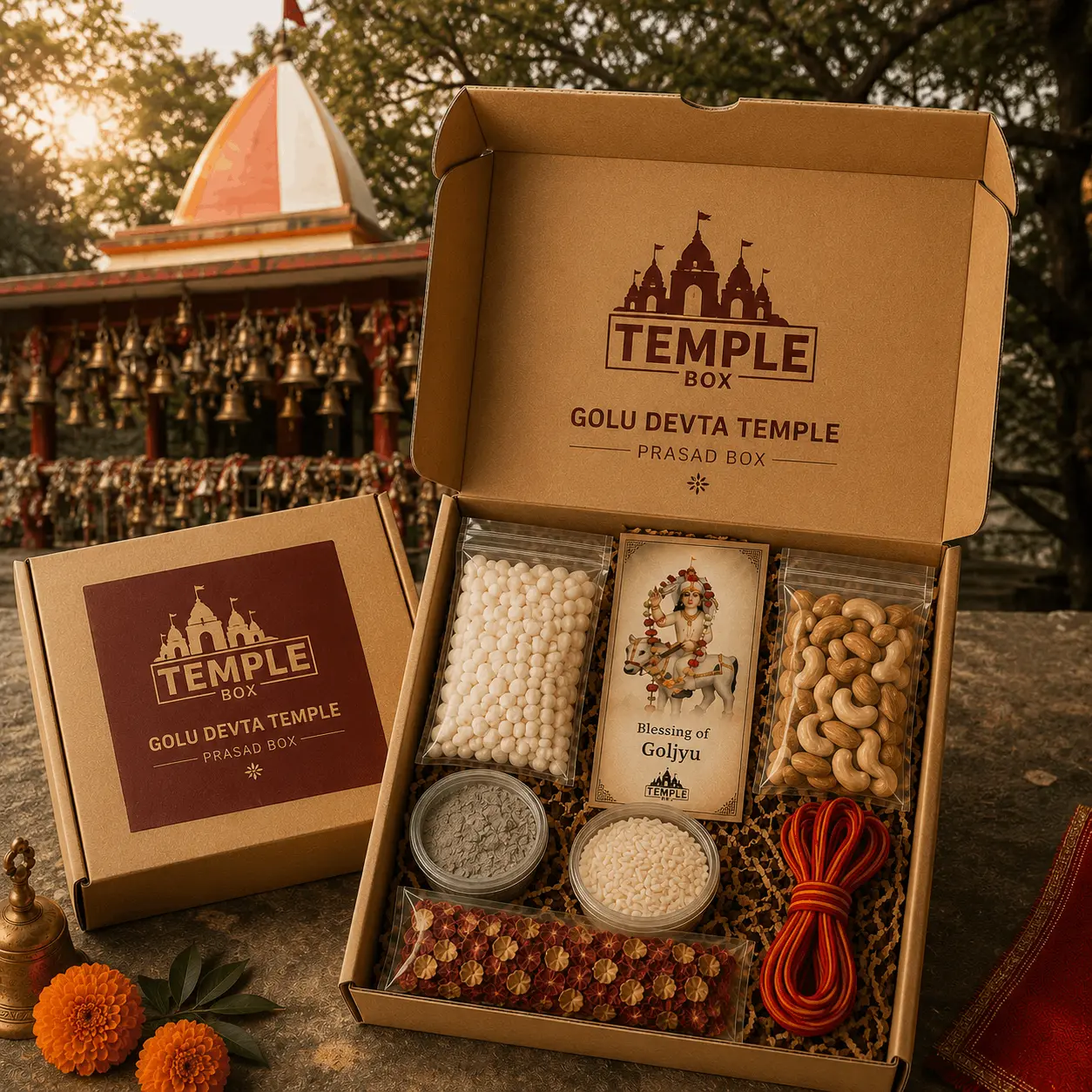 golu devta temple box golu devta temple box