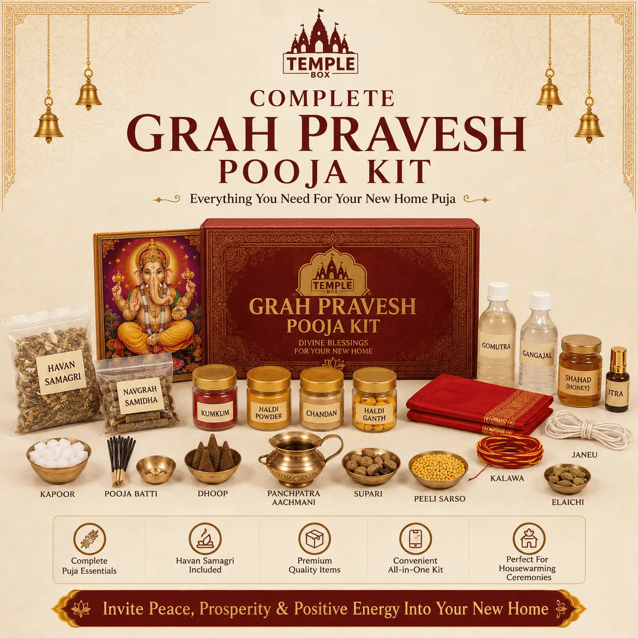 Grah pravesh pooja kit Grah pravesh pooja kit