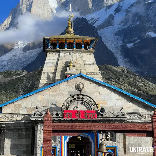 Kedarnath Temple Panch Kedar, sacred Lord Shiva temple in Uttarakhand Himalayas