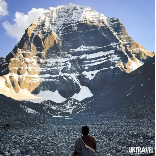 Aadikailash mountain Uttarakhand near Om Parvat in Pithoragarh