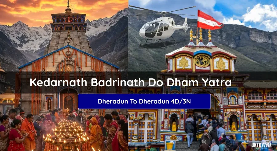 Kedarnath Badrinath Do Dham Yatra by Helicopter – Dehradun to Do Dham Tour Image