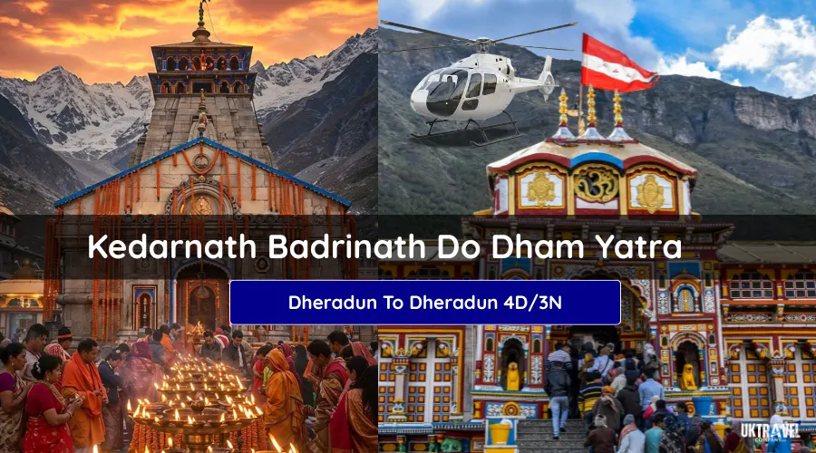 Kedarnath Badrinath Do Dham Yatra by Helicopter – Dehradun to Do Dham Tour Image
