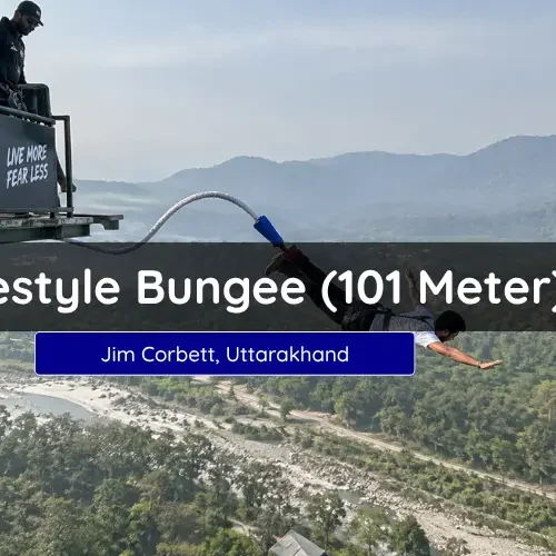 Freestyle Bungee Jumping Jim Corbett