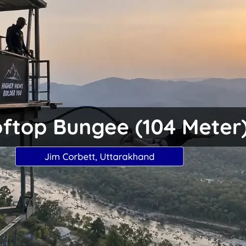 Rooftop Bungee In Jim Corbett, Jim Corbett Bungee