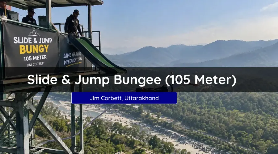 Slide & Jump Bungee in Jim Corbett